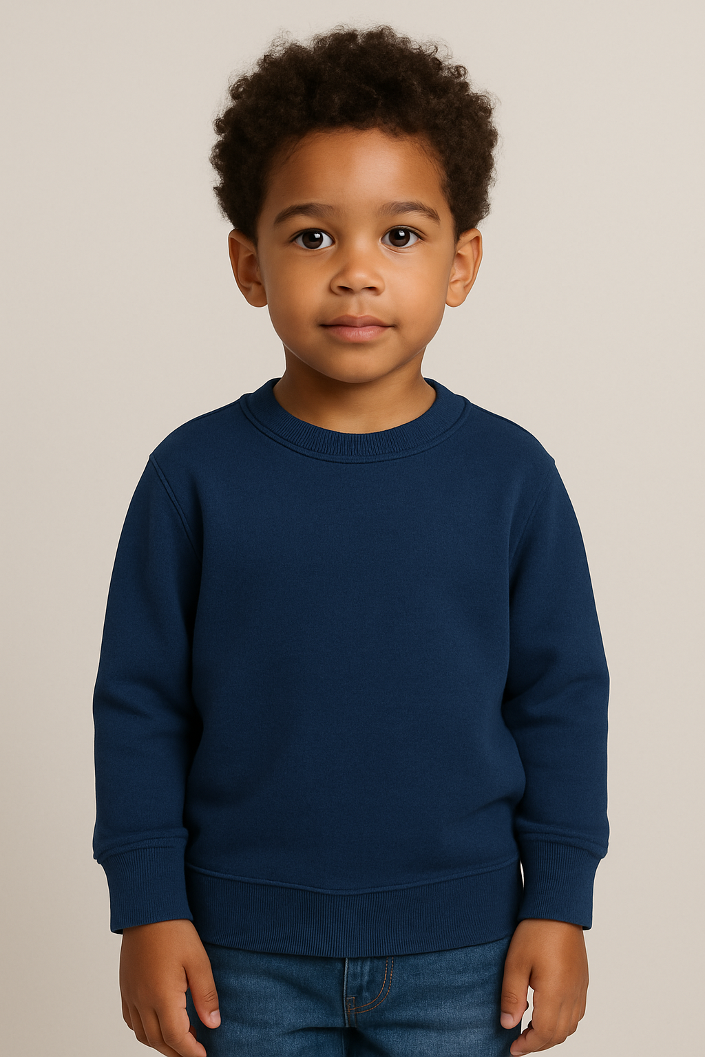 Kids Zephyr Sweatshirt in Navy