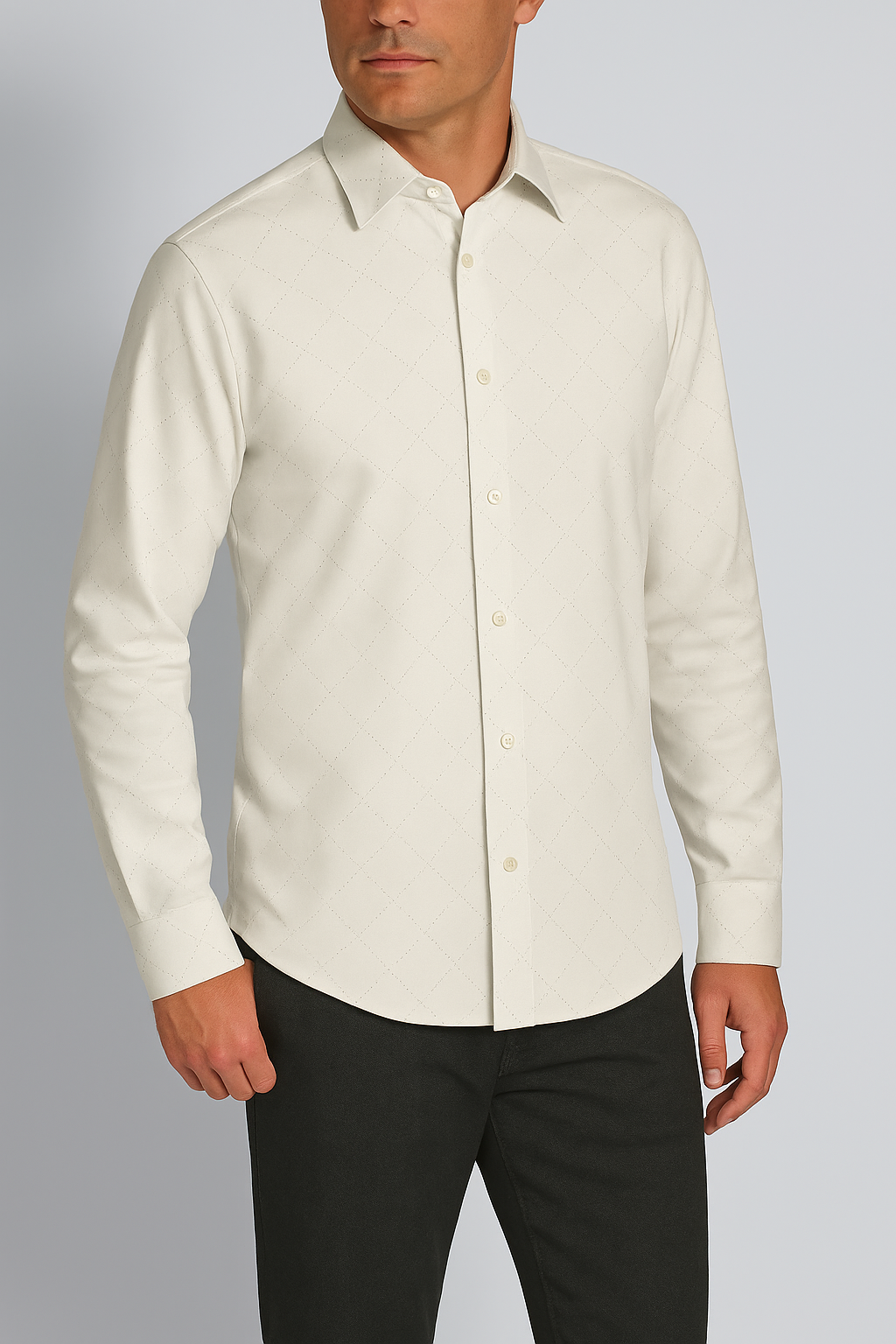 Mens Greg Button-up Shirt in Marquis Print