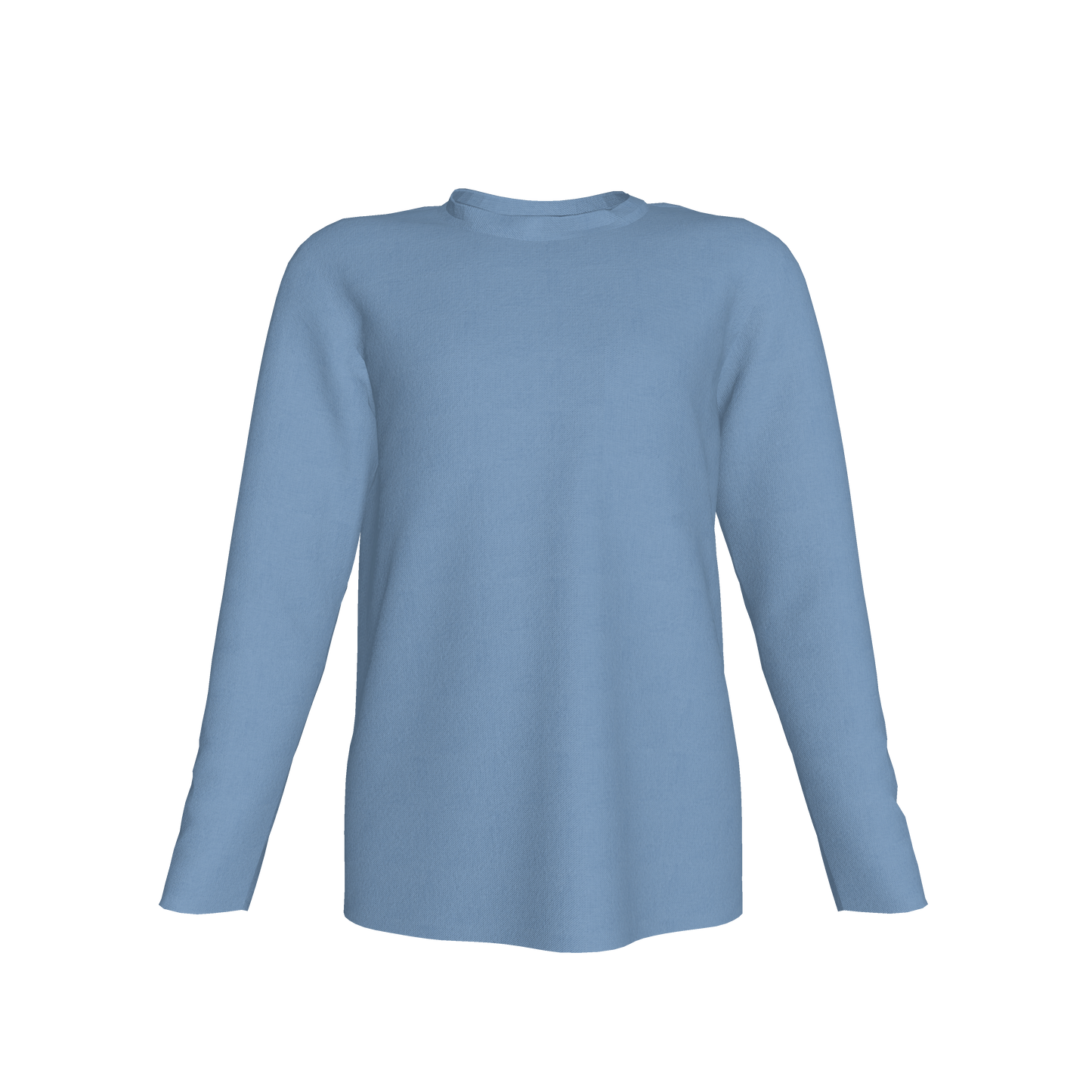 Kids Heath Pocket Tee in Chambray