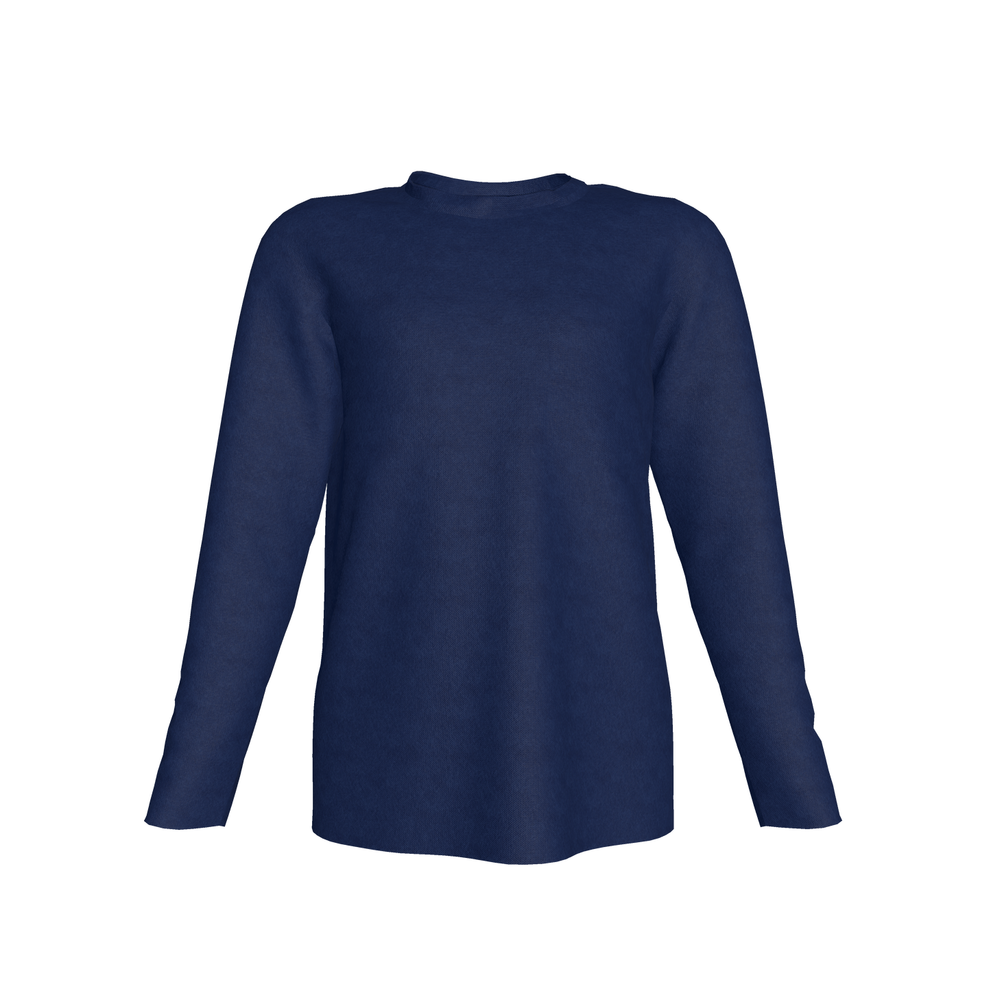 Kids Heath Long Sleeve Pocket Tee in Navy