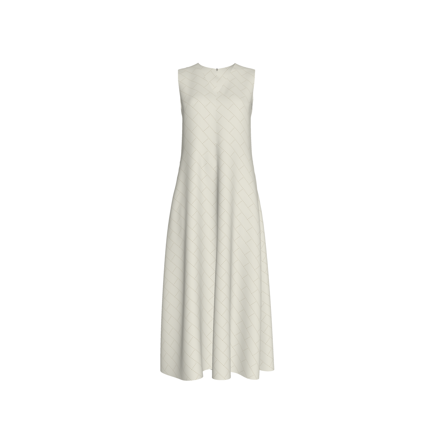 Womens Serena V-Neck Dress in Marquis Print