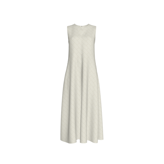 Womens Serena V-Neck Dress in Marquis Print