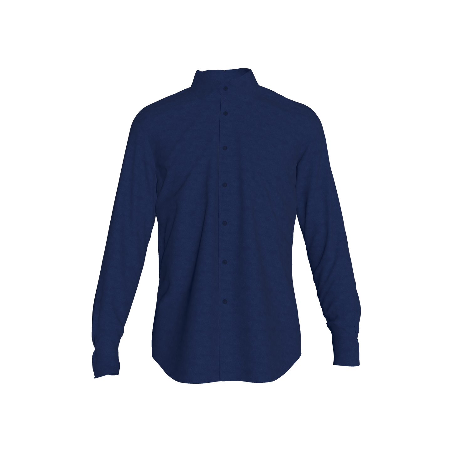 Mens Greg Button-up Shirt in Navy
