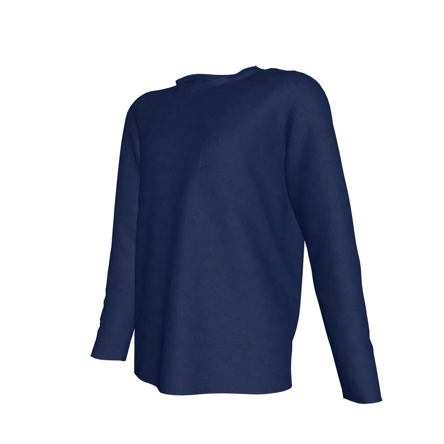 Kids Heath Long Sleeve Pocket Tee in Navy