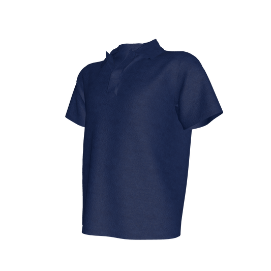 Kids Stafford Polo in Navy