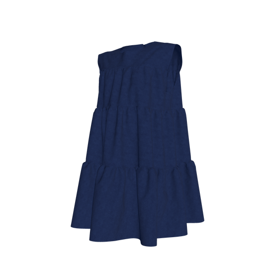 Olivia Dress in Navy