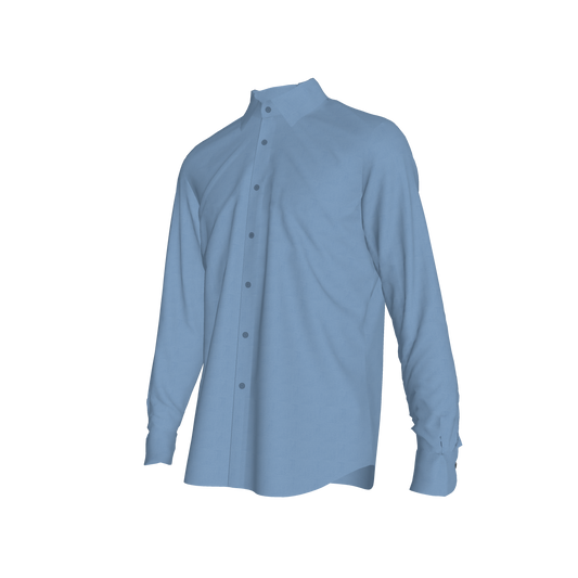Mens Greg Button-up Shirt in Chambray