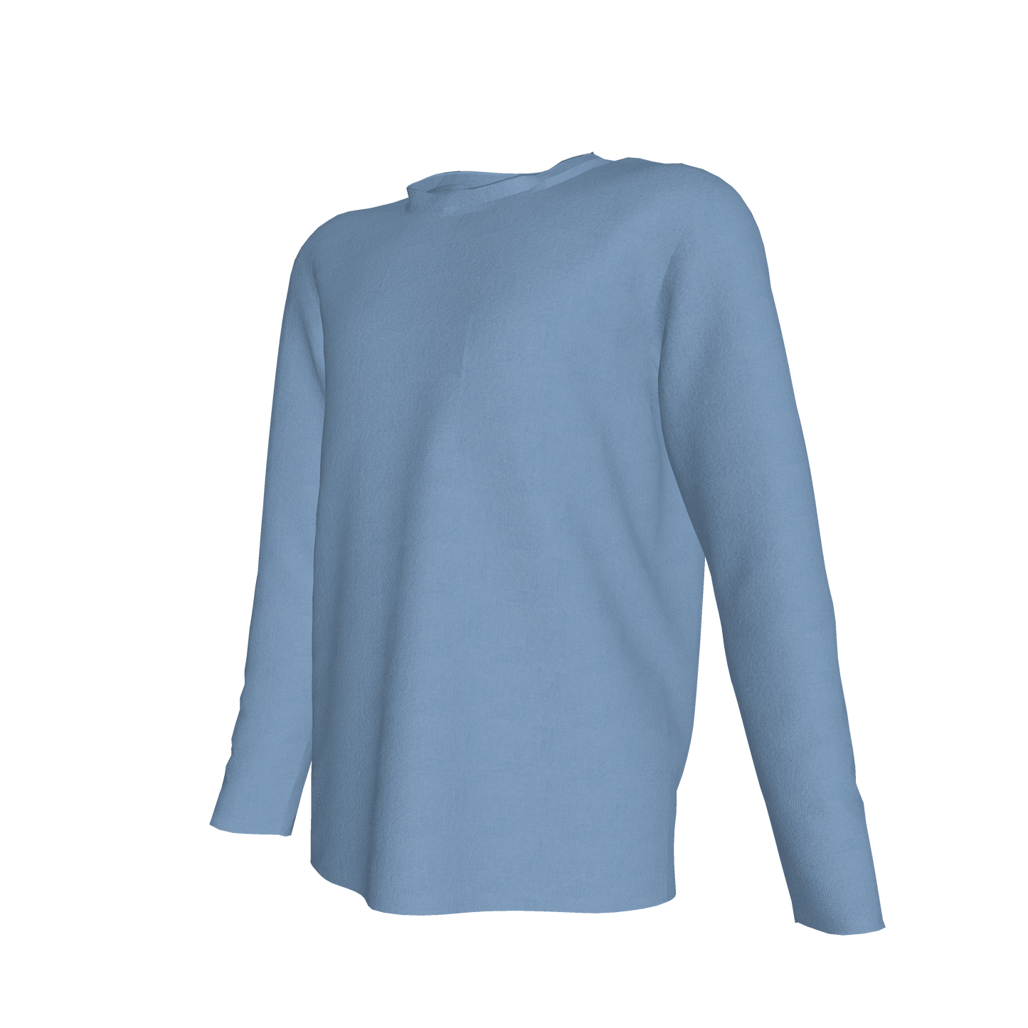 Kids Heath Pocket Tee in Chambray