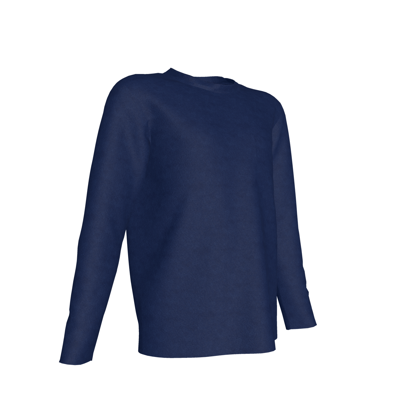Kids Heath Long Sleeve Pocket Tee in Navy