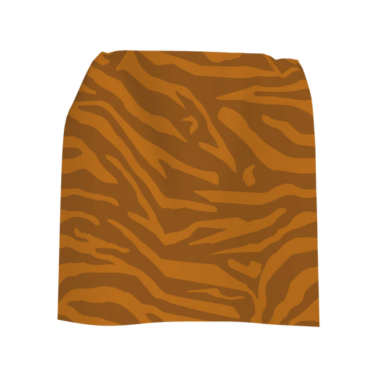12" Baby Bandana in Fall Stripe