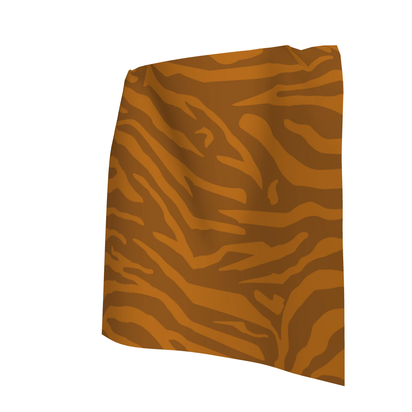 12" Baby Bandana in Fall Stripe