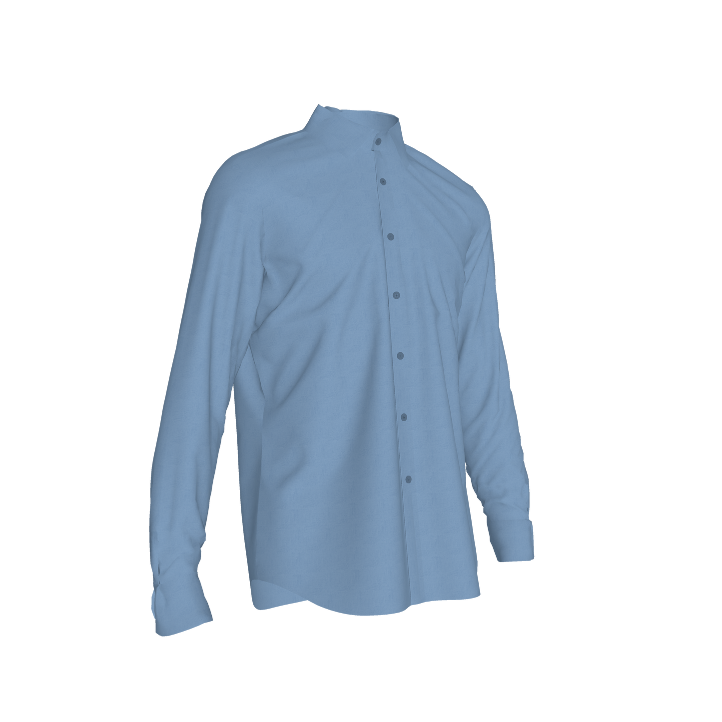 Mens Greg Button-up Shirt in Chambray